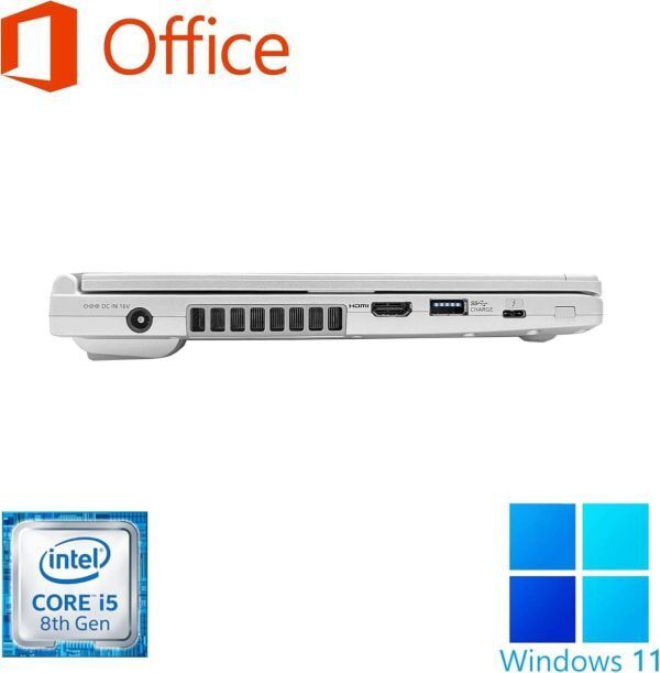 【サポート付き】CF-SV8 レッツノート 第8世代Core i5 SSD:2TB メモリ8GB Windows11 Office & Qtuo 2.4G 無線マウス 5DPIモード