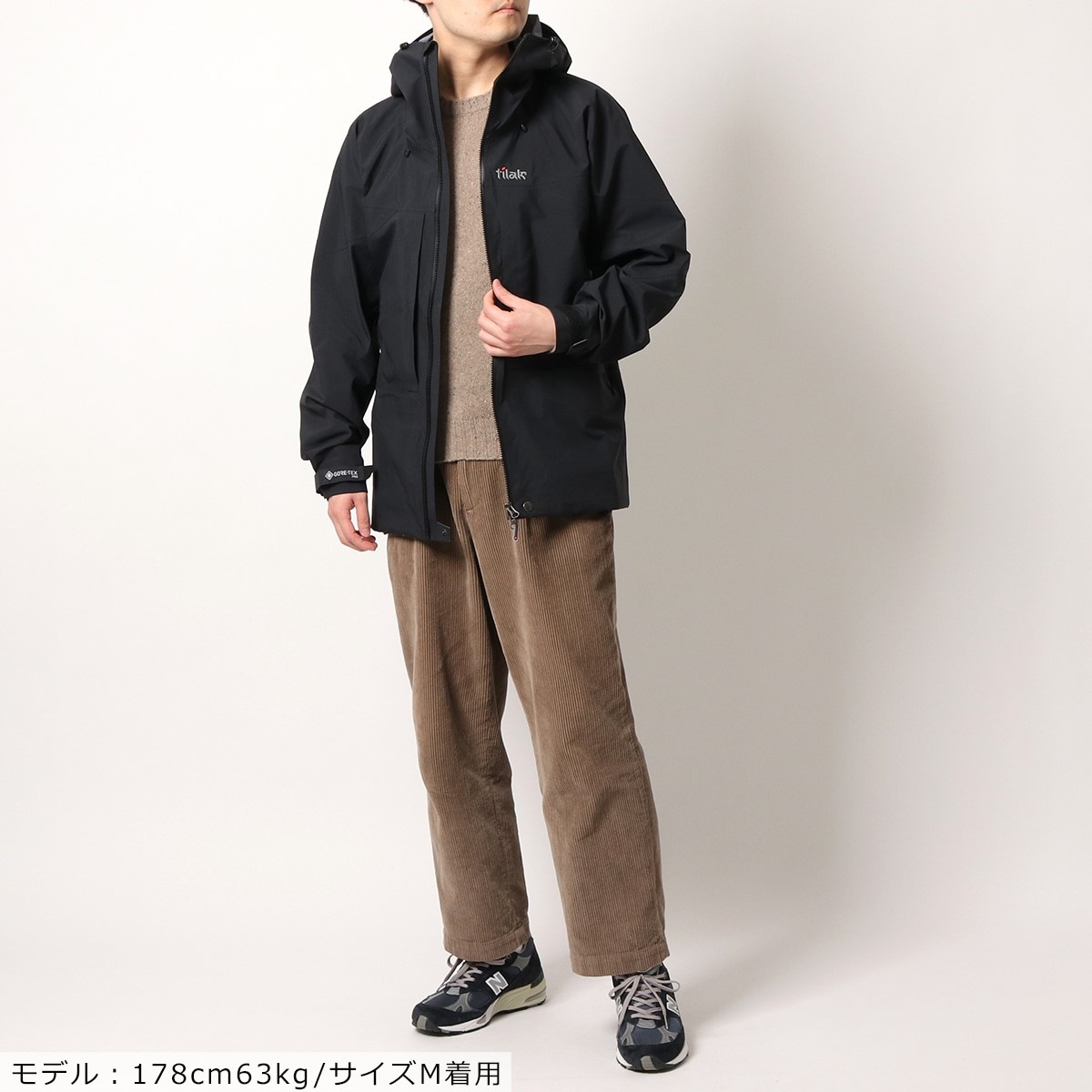 Tilak ティラック ジャケット Evolution Jacket エヴォリューション メンズ フーテッド ブルゾン ロゴ刺繍 GORE-TEX Pro 防水 Tilak ティラック ジャケット Evolution Jacket エヴォリューション メンズ フーテッド ブルゾン ロゴ刺繍 GORE-TEX Pro 防水