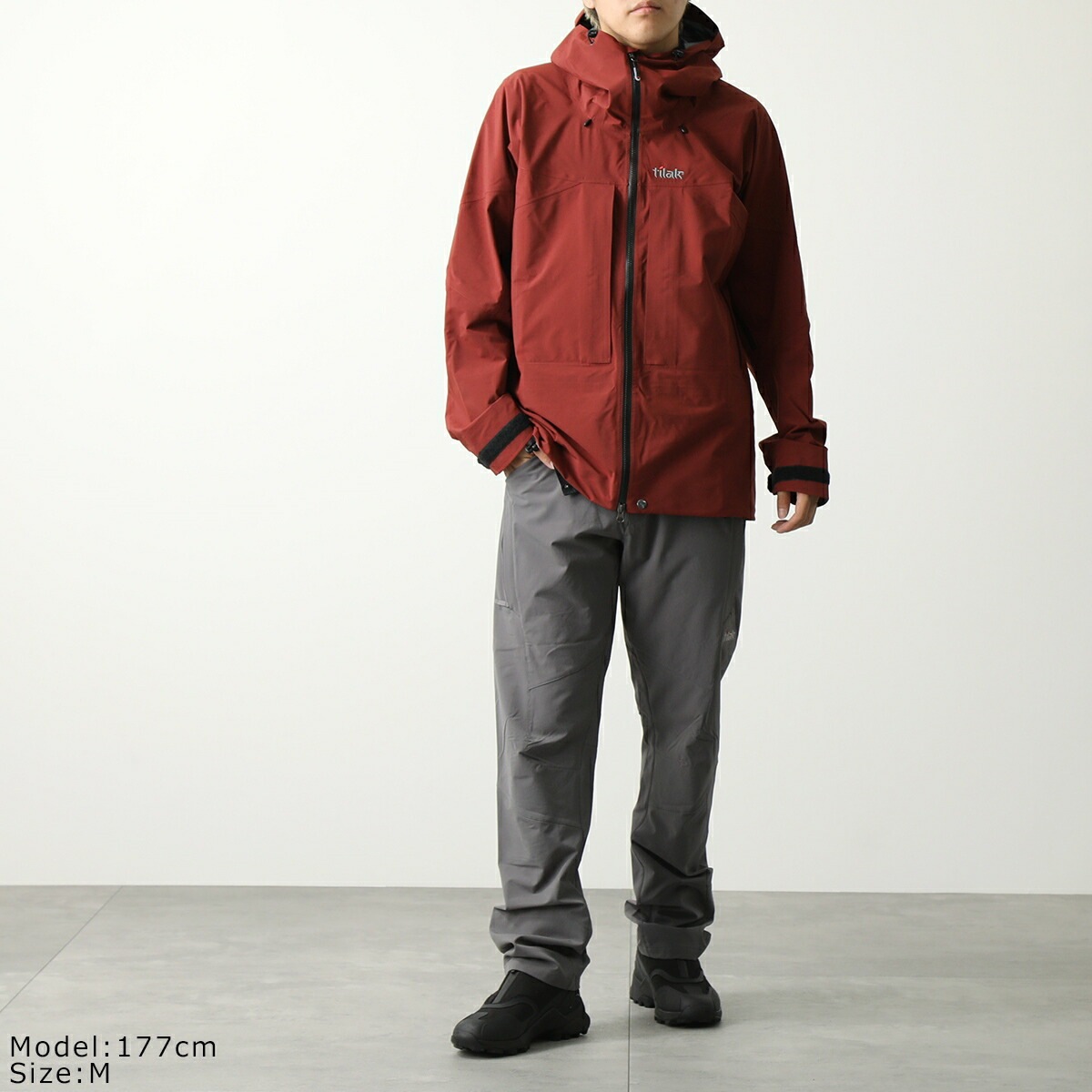 Tilak ティラック ジャケット Evolution Jacket エヴォリューション メンズ フーテッド ブルゾン ロゴ刺繍 GORE-TEX Pro 防水 Tilak ティラック ジャケット Evolution Jacket エヴォリューション メンズ フーテッド ブルゾン ロゴ刺繍 GORE-TEX Pro 防水