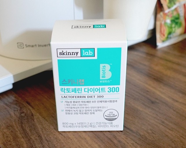 [1+1+1+1] ラクトフェリン ダイエット300(800mg x 14C) 初乳タンパク質内臓脂肪の減少 韓国食品 /skinny lab
