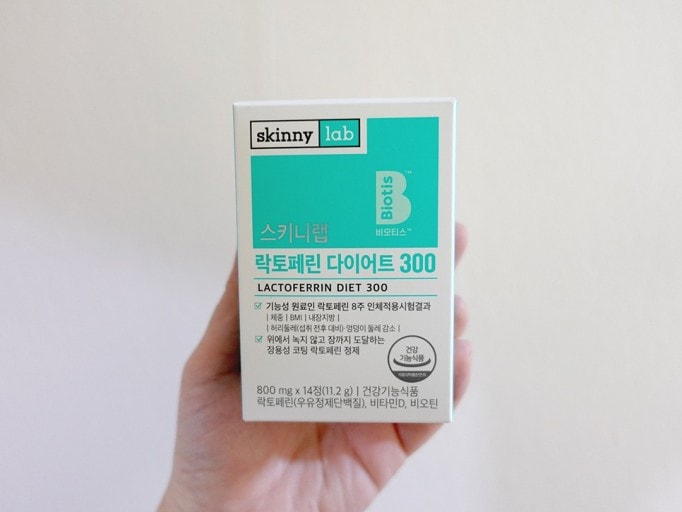 [1+1+1+1] ラクトフェリン ダイエット300(800mg x 14C) 初乳タンパク質内臓脂肪の減少 韓国食品 /skinny lab