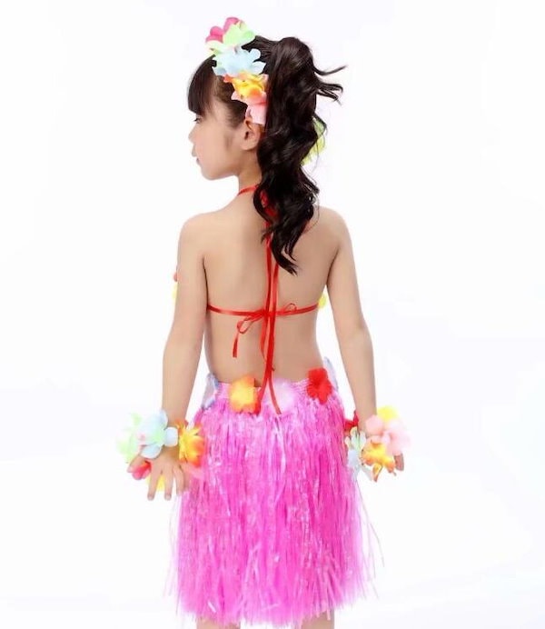 Qoo10] 今だけ フラダンス衣装 5点セット キッ