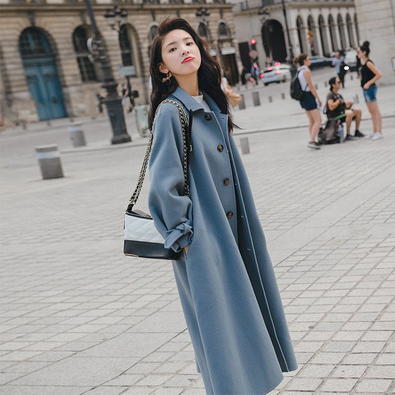 チェスターコート レディース ベルト付き トレンチコート アウ ロングコート ラシャコート ロング丈