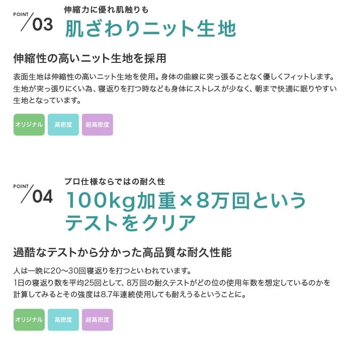 ベッド セミダブルベッド ベット マットレス付き ローベッド セミダブル スノコ ミニマルデザイン ロータイプ すのこ 簀の子 高密度ポケットコイルマットレス