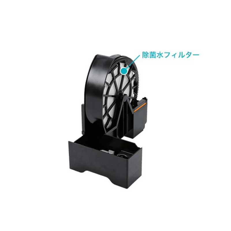 次亜塩素酸空気清浄機(生成型) Virus washer(ウイルスウォッシャー) シルバー 空気清浄: 25畳まで 最大空気清浄:(加湿) 15畳まで PM2.5対応　SVW-AQA2000-S