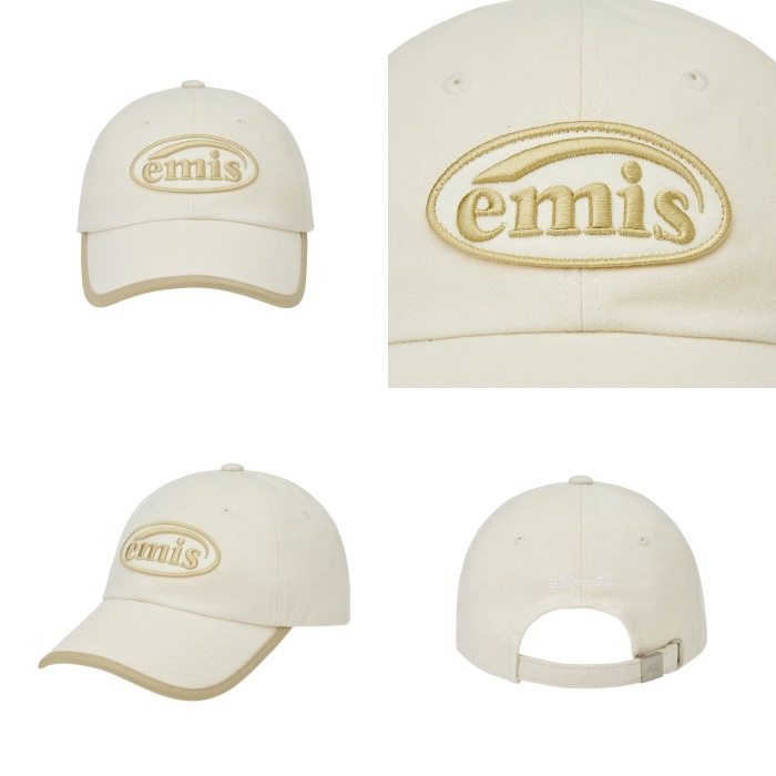 EMIS】 BEIGE TRIMMING BALL CAP : 8COLOR キャップ