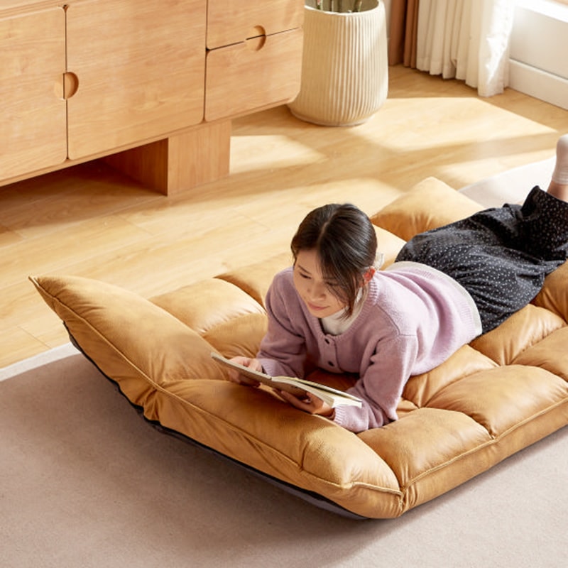 [ URBAN ] マルチリクライニング ソファ ペットがいても安心のひっかき傷に強い生地を使用 犬 猫の爪に強い ソファベッド 2人掛け ローソファー ［5か所14段階リクライニング 自分好みに形が