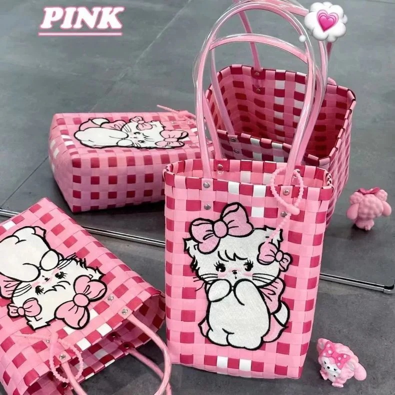 Mikko編み野菜かご学院風ハンドバッグ外出旅行ショルダーバッグ風呂化粧品収納バッグ Mikko編み野菜かご学院風ハンドバッグ外出旅行ショルダーバッグ風呂化粧品収納バッグ