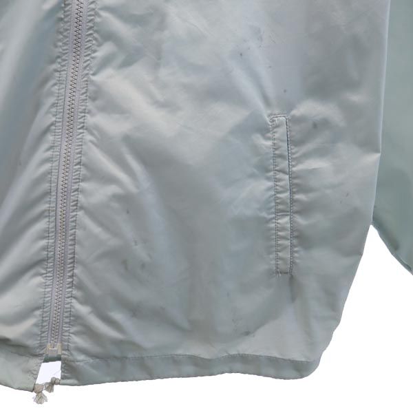 80s ヴィンテージ デサント 日本製 AD-4711 トレフォイルロゴ ナイロンジャケット L-O グレー系 パーカー メンズ 80s ヴィンテージ デサント 日本製 AD-4711 トレフォイルロゴ ナイロンジャケット L-O グレー系 パーカー メンズ