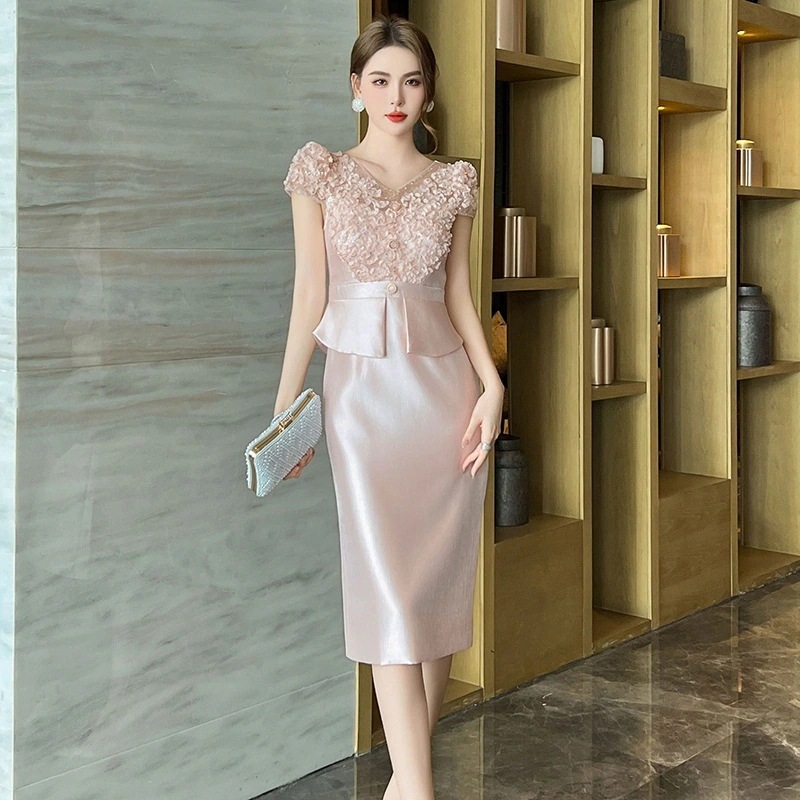 【JY.上品】 2024夏新品 vネック レースドッキング 正式 ワンピース ドレス パーティー キャバ 着痩せ 大人 同窓会 披露宴 卒業式 結婚式 演奏会 ウェディング 二次会 メガ割 【JY.上品】 2024夏新品 vネック レースドッキング 正式 ワンピース ドレス パーティー キャバ 着痩せ 大人 同窓会 披露宴 卒業式 結婚式 演奏会 ウェディング 二次会 メガ割