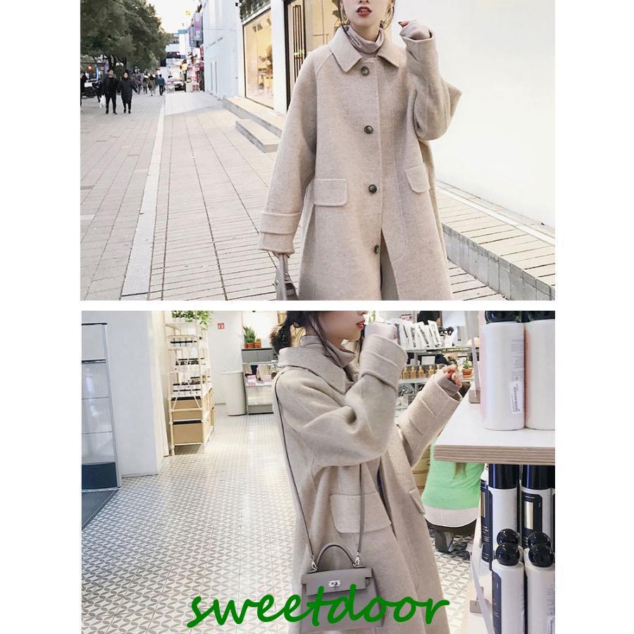 チェスターコート コートレディース 冬 おしゃれ トレンチコート 体型カバー 大きいサイズ ロング丈 ゆったり 低身長 厚手 通勤 通学 細身 ピンク ベージュ