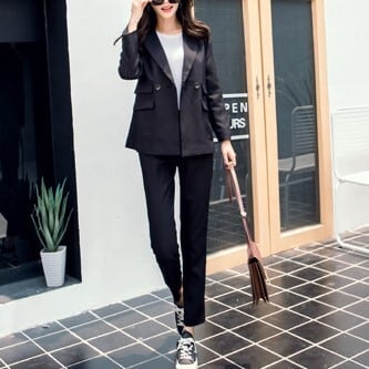セットアップ 2点 レディース テーラードジャケット スーツ パンツ インスタ映え 高見え 可愛い かわいい 韓国 かっこいい カジュアル 大人 上品 きれいめ シンプル クラシック エレガント ls セットアップ 2点 レディース テーラードジャケット スーツ パンツ インスタ映え 高見え 可愛い かわいい 韓国 かっこいい カジュアル 大人 上品 きれいめ シンプル クラシック エレガント ls