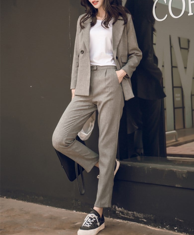 セットアップ 2点 レディース テーラードジャケット スーツ パンツ インスタ映え 高見え 可愛い かわいい 韓国 かっこいい カジュアル 大人 上品 きれいめ シンプル クラシック エレガント ls セットアップ 2点 レディース テーラードジャケット スーツ パンツ インスタ映え 高見え 可愛い かわいい 韓国 かっこいい カジュアル 大人 上品 きれいめ シンプル クラシック エレガント ls