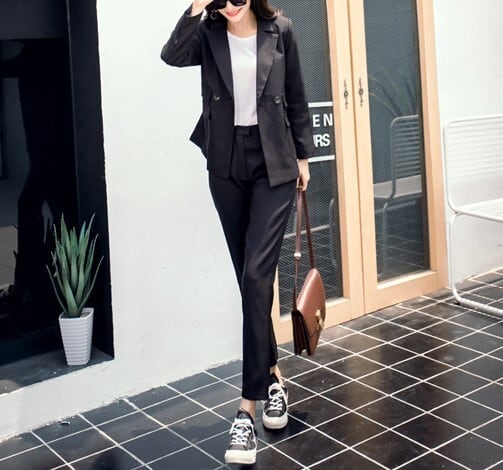 セットアップ 2点 レディース テーラードジャケット スーツ パンツ インスタ映え 高見え 可愛い かわいい 韓国 かっこいい カジュアル 大人 上品 きれいめ シンプル クラシック エレガント ls セットアップ 2点 レディース テーラードジャケット スーツ パンツ インスタ映え 高見え 可愛い かわいい 韓国 かっこいい カジュアル 大人 上品 きれいめ シンプル クラシック エレガント ls