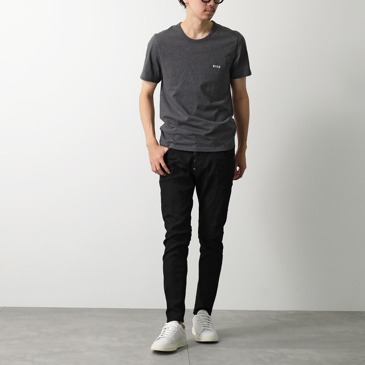 HUGO BOSS ヒューゴボス スニーカー 50536480 メンズ ローカット レザー ロゴ ラウンドトゥ シューズ 靴 カラー2色 HUGO BOSS ヒューゴボス スニーカー 50536480 メンズ ローカット レザー ロゴ ラウンドトゥ シューズ 靴 カラー2色