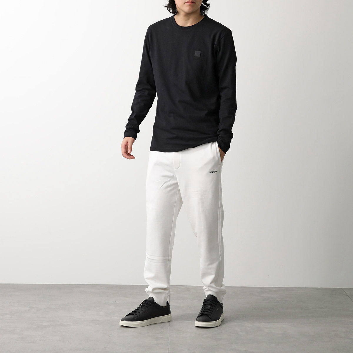 HUGO BOSS ヒューゴボス スニーカー 50536480 メンズ ローカット レザー ロゴ ラウンドトゥ シューズ 靴 カラー2色 HUGO BOSS ヒューゴボス スニーカー 50536480 メンズ ローカット レザー ロゴ ラウンドトゥ シューズ 靴 カラー2色