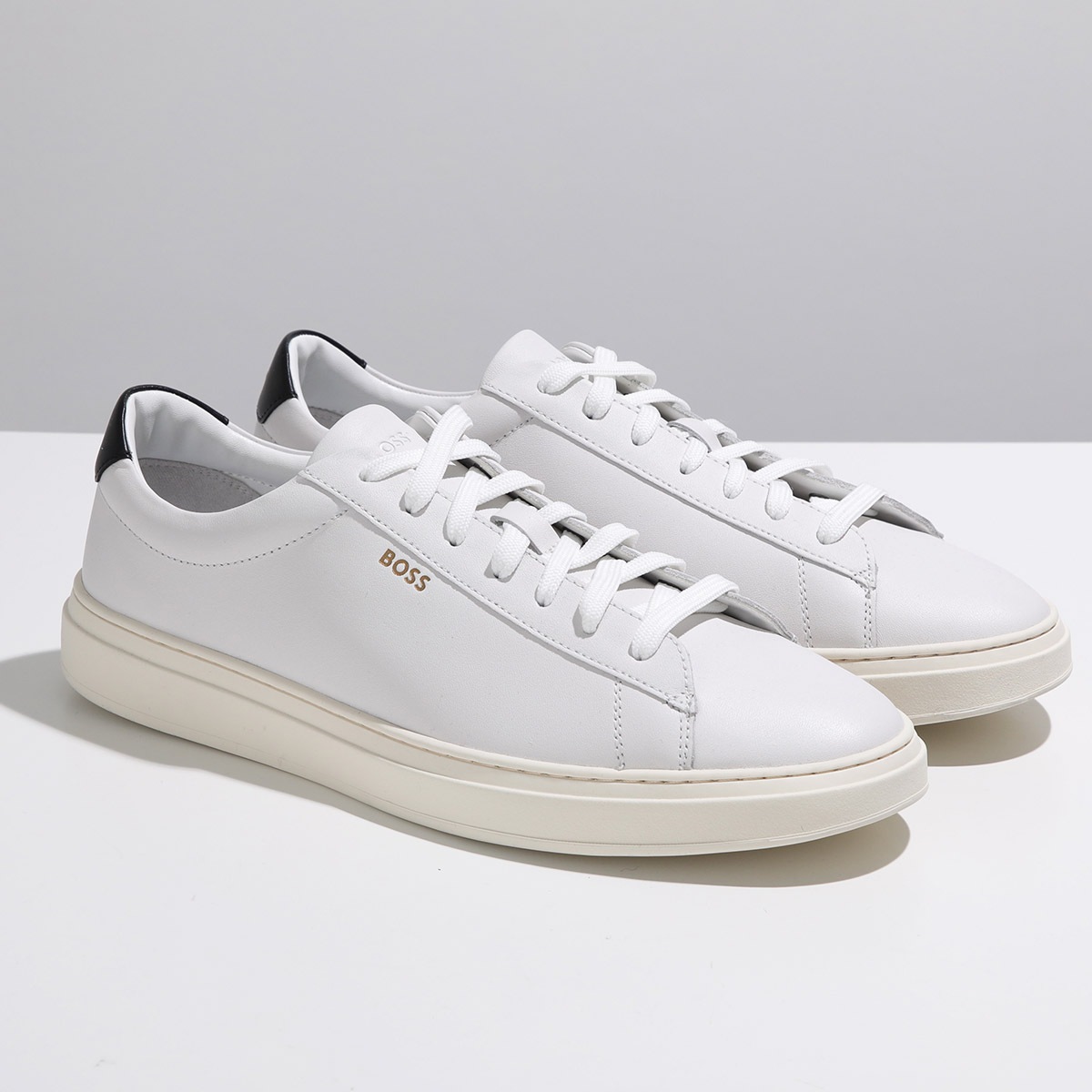 HUGO BOSS ヒューゴボス スニーカー 50536480 メンズ ローカット レザー ロゴ ラウンドトゥ シューズ 靴 カラー2色 HUGO BOSS ヒューゴボス スニーカー 50536480 メンズ ローカット レザー ロゴ ラウンドトゥ シューズ 靴 カラー2色