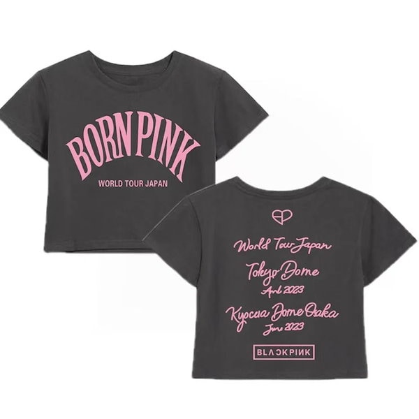 激レア　BLACKPINK ワールドツアー　Tシャツ M〜L相当 Qoo10] [公式グッズ]BLACKPINK WOR : KPOP