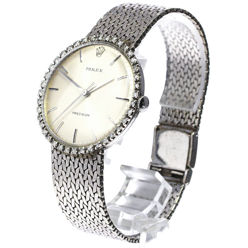 【ROLEX】ロレックス プレシジョン Cal.1225 アフターダイヤ 3411 手巻き メンズ_731424【中古】