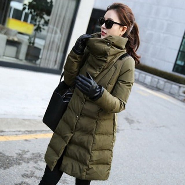 5104.カジュアルダウンコート(グリーン)2019 春夏 sale アウター 美ライン おしゃれ ロング丈 シンプル オフィス ビジネス お出かけ 女子会 普段使い 通勤 通学 5104.カジュアルダウンコート(グリーン)2019 春夏 sale アウター 美ライン おしゃれ ロング丈 シンプル オフィス ビジネス お出かけ 女子会 普段使い 通勤 通学