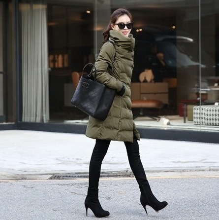 5104.カジュアルダウンコート(グリーン)2019 春夏 sale アウター 美ライン おしゃれ ロング丈 シンプル オフィス ビジネス お出かけ 女子会 普段使い 通勤 通学 5104.カジュアルダウンコート(グリーン)2019 春夏 sale アウター 美ライン おしゃれ ロング丈 シンプル オフィス ビジネス お出かけ 女子会 普段使い 通勤 通学