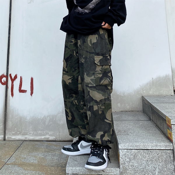 R.H. VINTAGE 迷彩 カーゴパンツ ロンハーマン メンズ