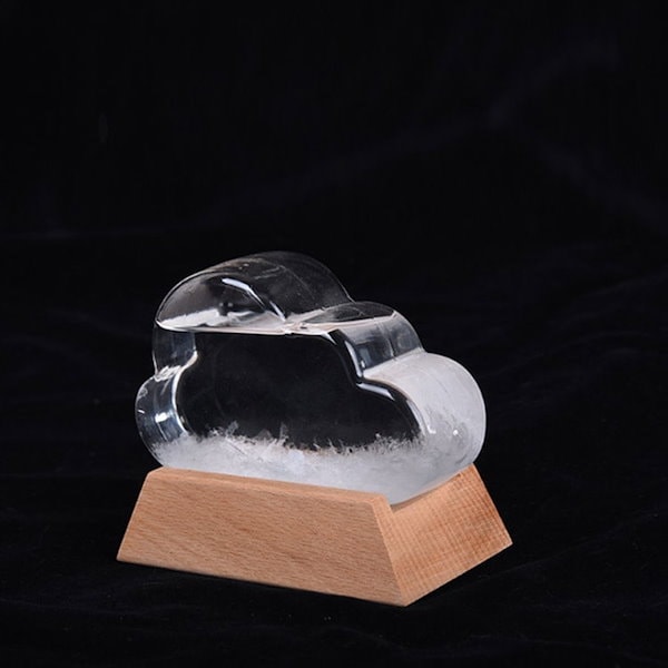 クラウドグラス 結晶 Qoo10] 結晶 ストームクラウド 雑貨 インテリア