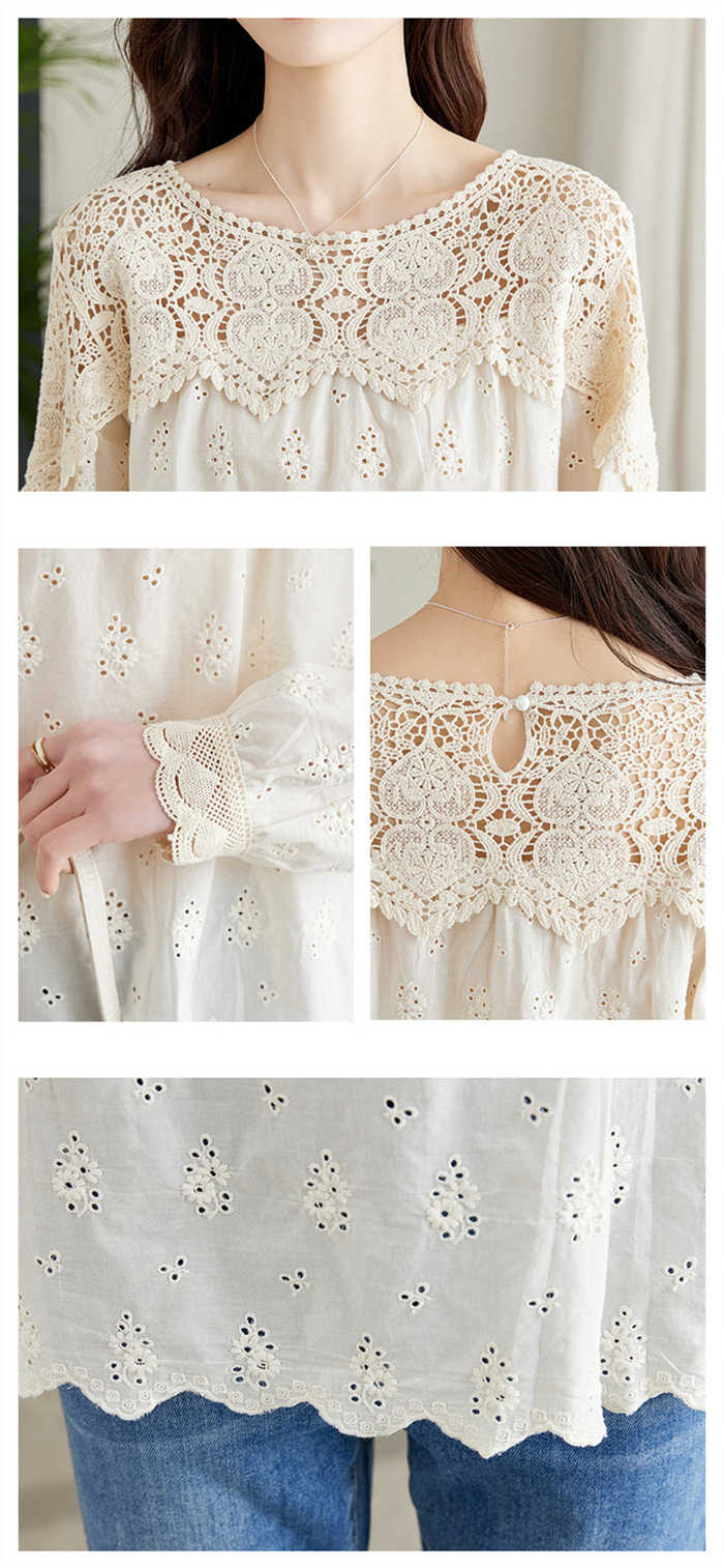 デザイン カットソー レディース 春 夏 シャツ ブラウス シャツブラウス Tシャツ 綿 トップス 五分袖 チュニック コットン ロングTシャツ 長袖 ぽわん袖 花柄 ゆったり レース 無地 透け感 デザイン カットソー レディース 春 夏 シャツ ブラウス シャツブラウス Tシャツ 綿 トップス 五分袖 チュニック コットン ロングTシャツ 長袖 ぽわん袖 花柄 ゆったり レース 無地 透け感