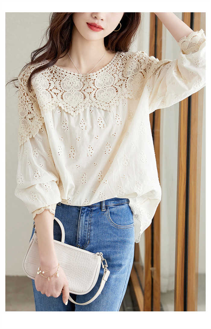 デザイン カットソー レディース 春 夏 シャツ ブラウス シャツブラウス Tシャツ 綿 トップス 五分袖 チュニック コットン ロングTシャツ 長袖 ぽわん袖 花柄 ゆったり レース 無地 透け感 デザイン カットソー レディース 春 夏 シャツ ブラウス シャツブラウス Tシャツ 綿 トップス 五分袖 チュニック コットン ロングTシャツ 長袖 ぽわん袖 花柄 ゆったり レース 無地 透け感