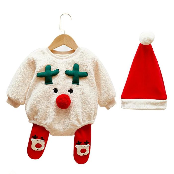 【新発売&・激安販売】サンタ コスプレ クリスマス コスプレ ロンパース ベビー着ぐるみ トナカイ 3点セット ベビー服 カバーオール サンタ 衣装 キッズ コスチューム 【新発売&・激安販売】サンタ コスプレ クリスマス コスプレ ロンパース ベビー着ぐるみ トナカイ 3点セット ベビー服 カバーオール サンタ 衣装 キッズ コスチューム