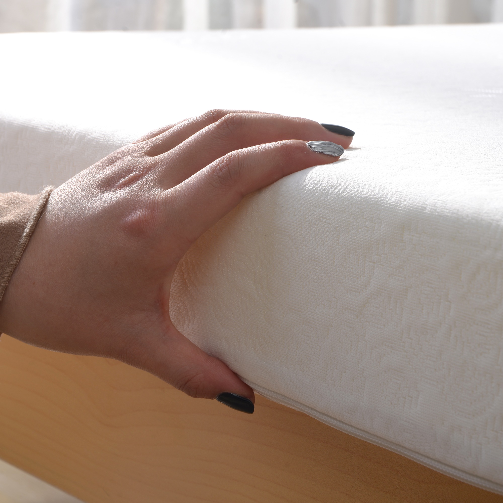 271三つ折10cm高反発マットレス シングル ホワイト 25D 120N S 271三つ折10cm高反発マットレス シングル ホワイト 25D 120N S