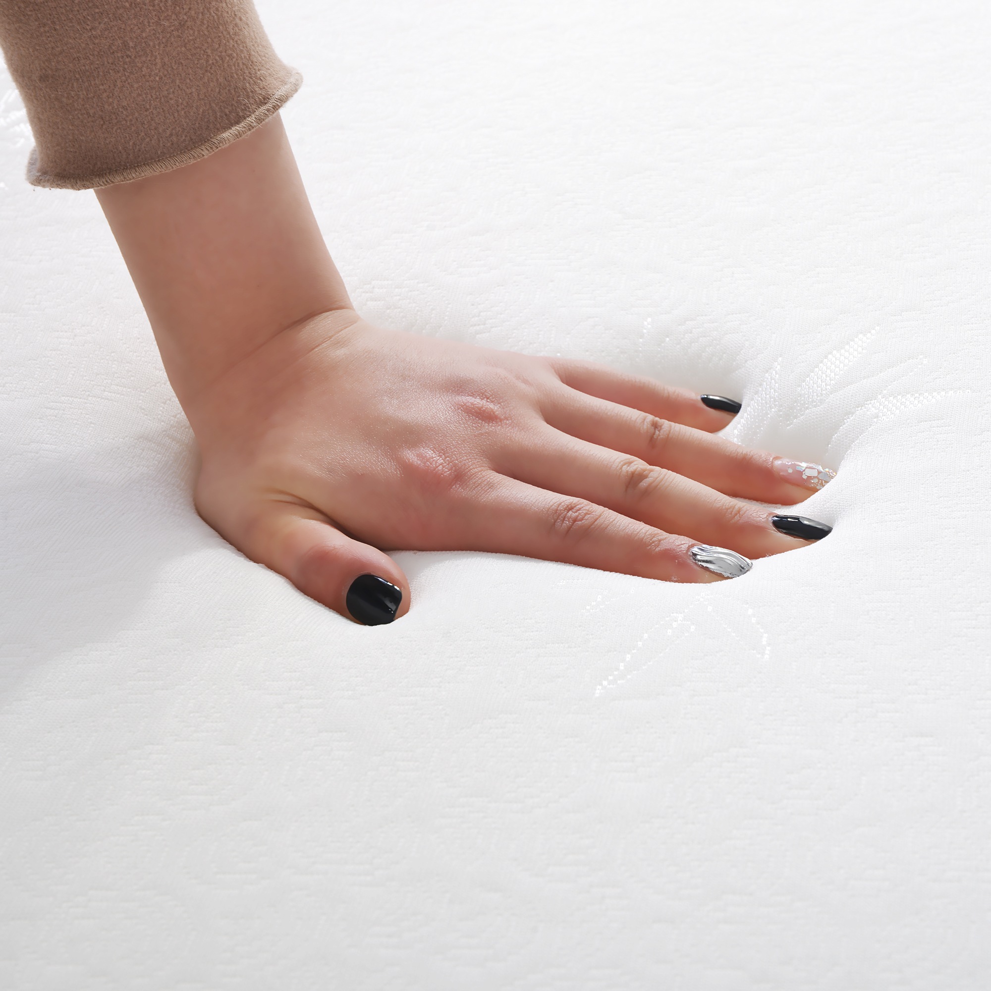 271三つ折10cm高反発マットレス シングル ホワイト 25D 120N S 271三つ折10cm高反発マットレス シングル ホワイト 25D 120N S