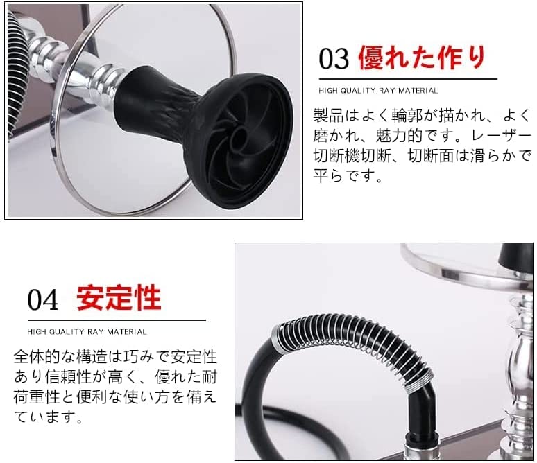 シーシャ 水タバコ フーカ 喫煙具 Shisha Hookah アクリル シーシャ本体 シーシャ台 シーシャセット ブラック 透明 ステンレス製シーシャ 水烟 日本語取扱説明書付き 12点セット シーシャ 水タバコ フーカ 喫煙具 Shisha Hookah アクリル シーシャ本体 シーシャ台 シーシャセット ブラック 透明 ステンレス製シーシャ 水烟 日本語取扱説明書付き 12点セット