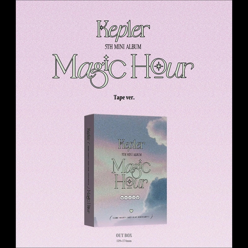 [SET] Kep1er - Magic Hour Unit ver. (TAPE Ver. / Tropical Light Ver.) + Free Photocard 1EA(fan-made)