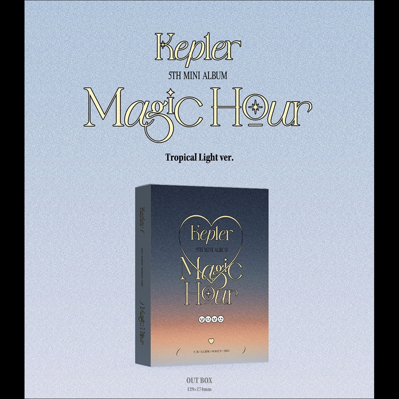 [SET] Kep1er - Magic Hour Unit ver. (TAPE Ver. / Tropical Light Ver.) + Free Photocard 1EA(fan-made)