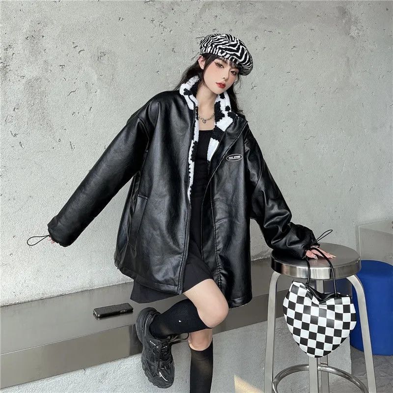 値下げ ムートンコート ライダース ジャケット レディース アウター ボア ブルゾン 裏起毛 おしゃれ 防寒 レザー 冬 ロング丈 暖かい 毛皮コート 表裏2通りの着こなし 値下げ ムートンコート ライダース ジャケット レディース アウター ボア ブルゾン 裏起毛 おしゃれ 防寒 レザー 冬 ロング丈 暖かい 毛皮コート 表裏2通りの着こなし