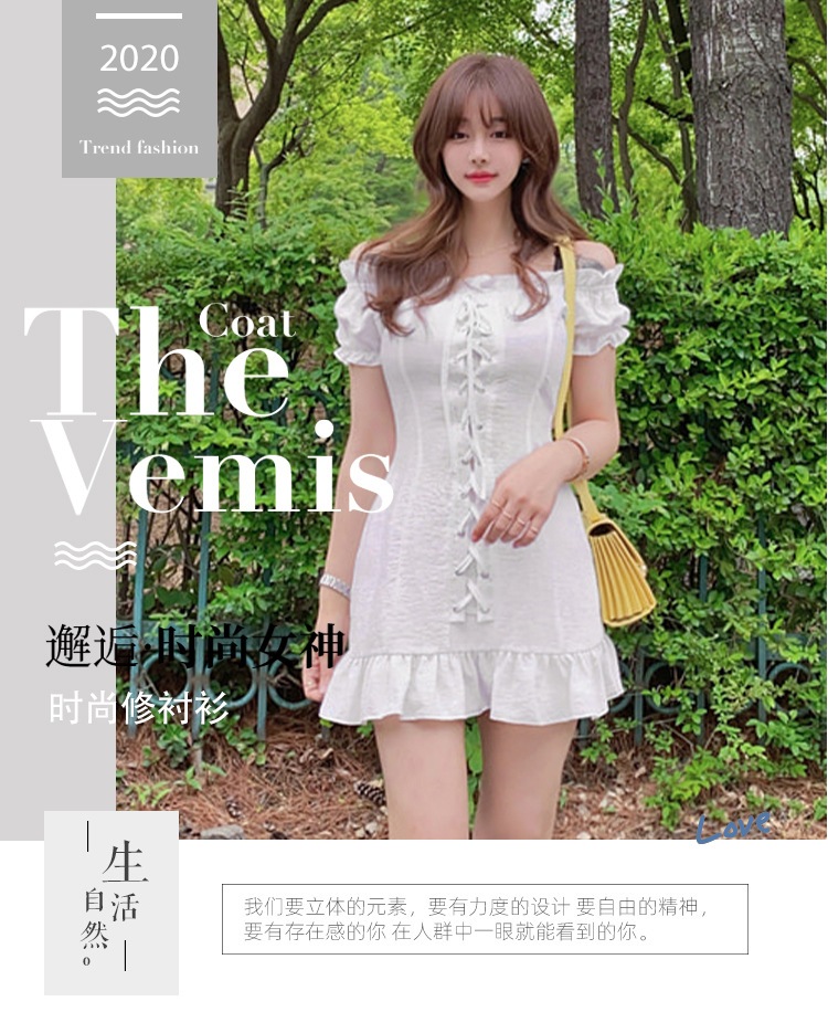 国内発送【J.Crew】これはかわいい☆美人ワンピース 関税込 Amazon.co.jp: [WNSM] オフショルダーワンピース ミニワンピース