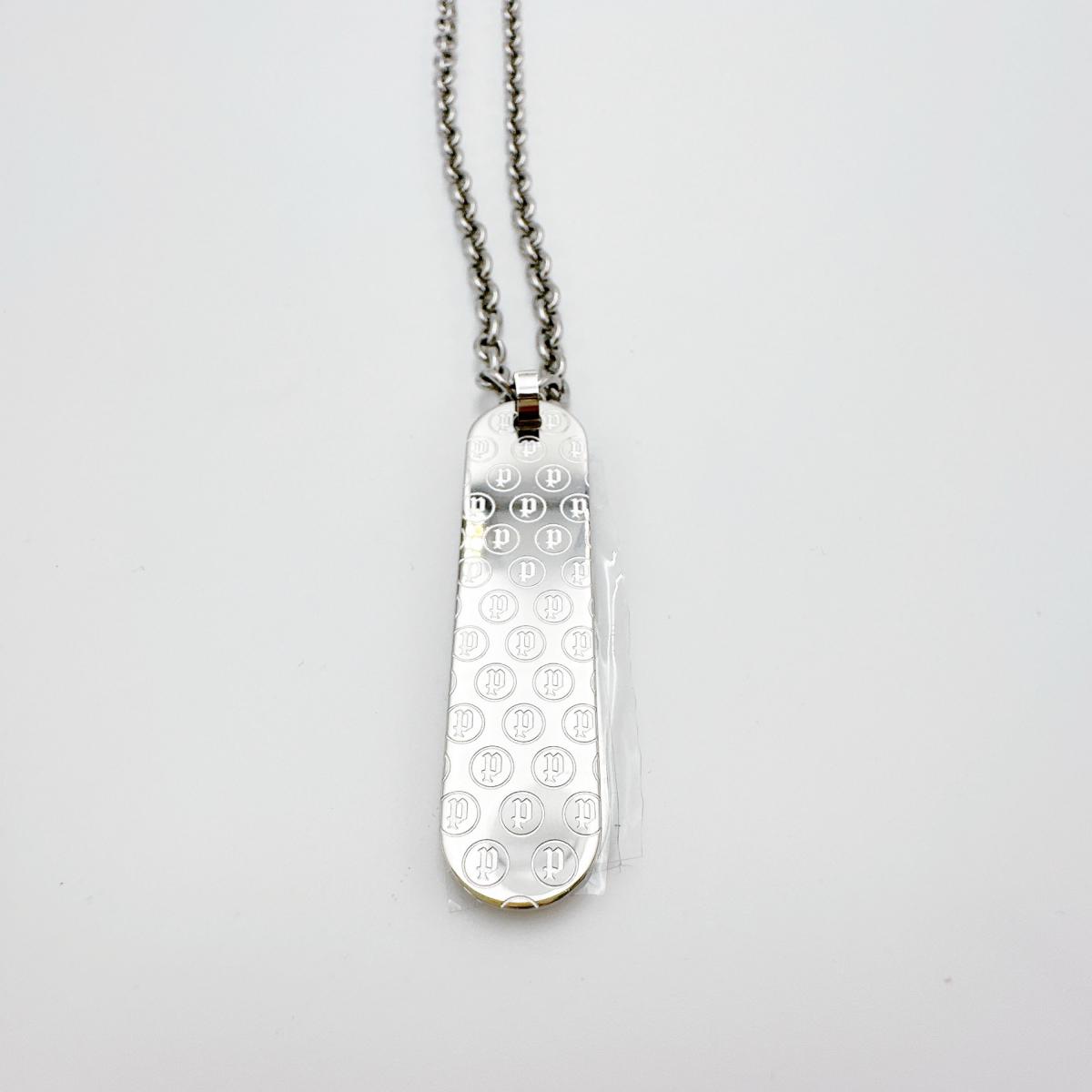 20544PSS01 チェーンネックレス プレートネックレス シルバー 20544PSS01 チェーンネックレス プレートネックレス シルバー