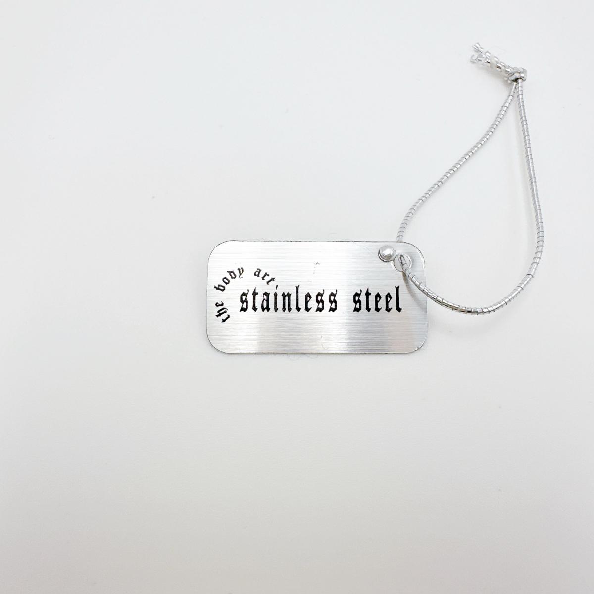 20544PSS01 チェーンネックレス プレートネックレス シルバー 20544PSS01 チェーンネックレス プレートネックレス シルバー