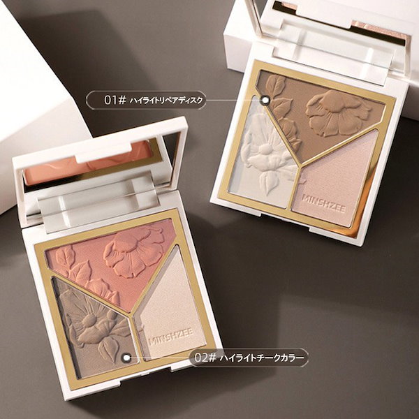 Qoo10] MINSHZEE 【タイムセール】超お得 ハイライトチーク