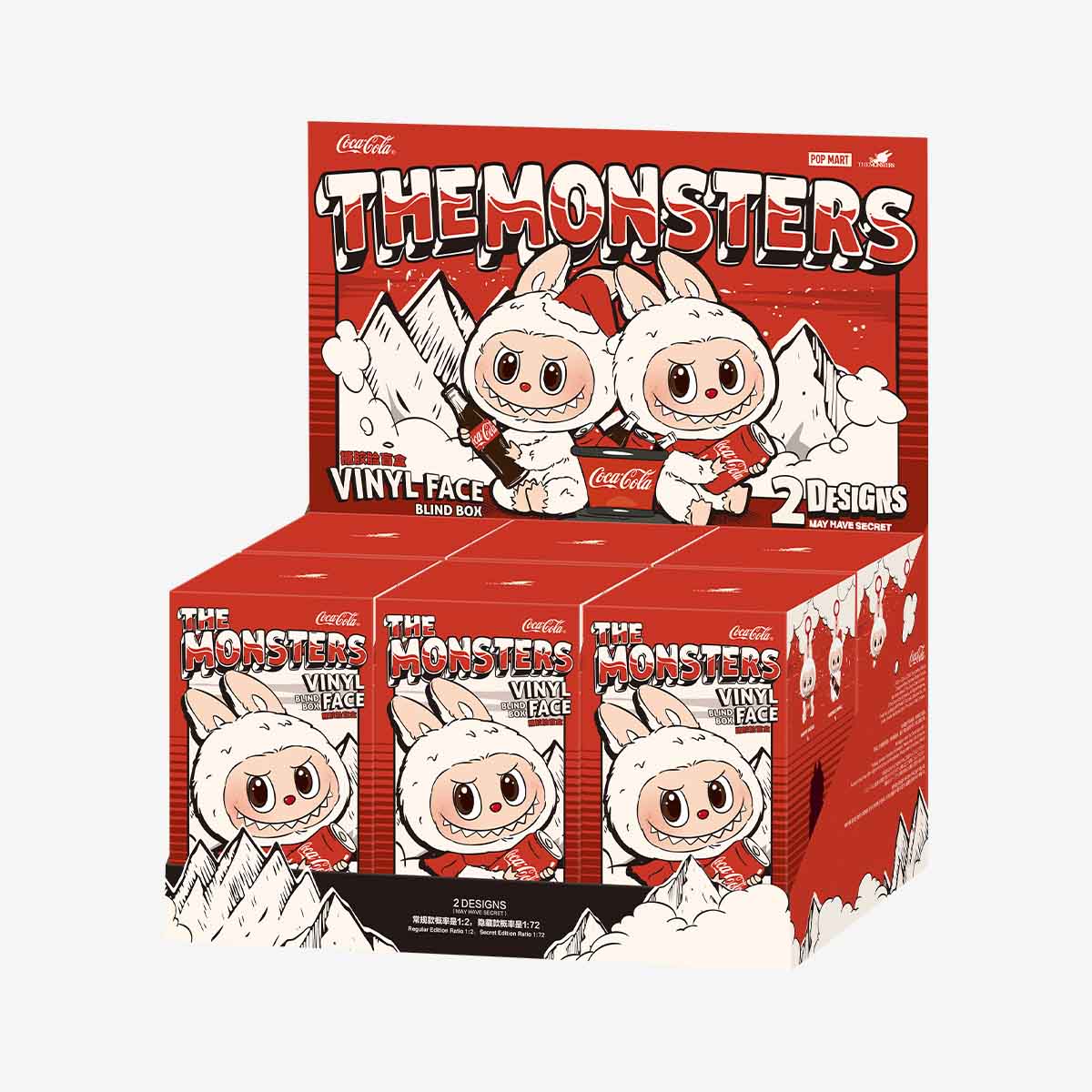 公式正規品 POP MART ラブブ THE MONSTERS コカ・コーラ シリーズ ぬいぐるみブラインドボックス ガチャポン