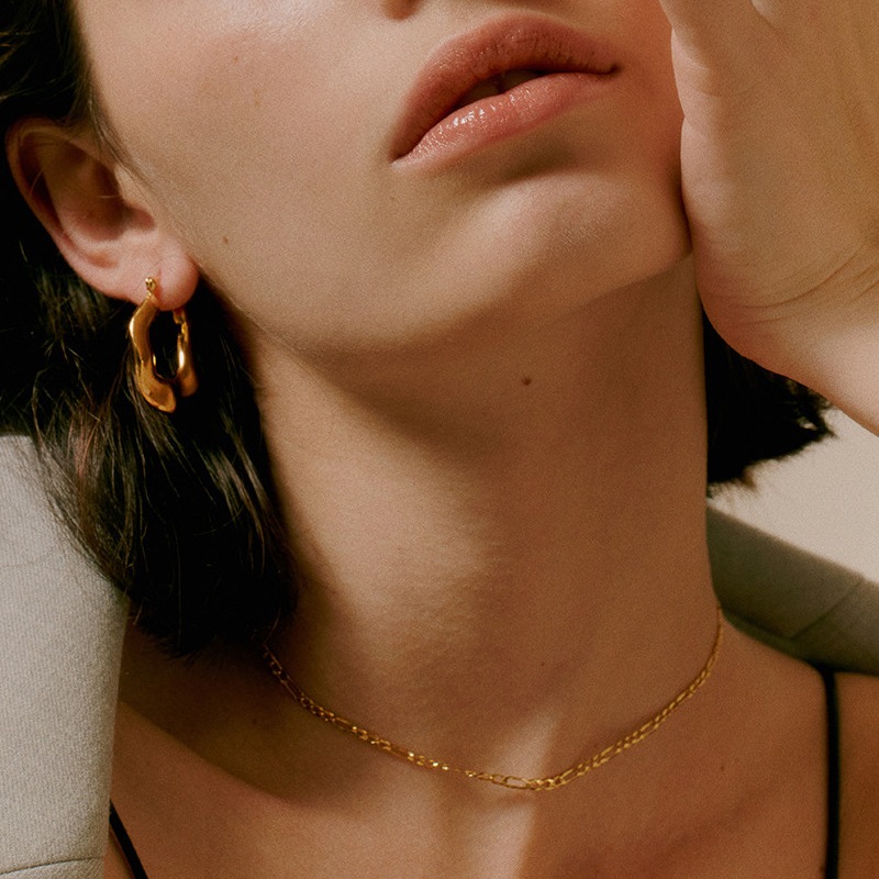 bts V着用 Vintage Chain Link Necklace テテ着用 チェーン