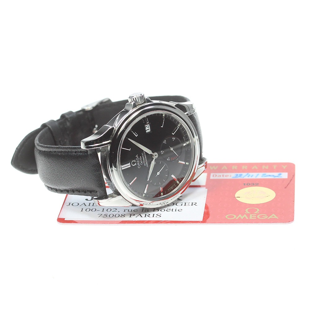 オメガ OMEGA 4832.50.31 デビル コーアクシャル パワーリザーブ 自動巻き メンズ 保証書付き_869483【中古】 オメガ OMEGA 4832.50.31 デビル コーアクシャル パワーリザーブ 自動巻き メンズ 保証書付き_869483【中古】