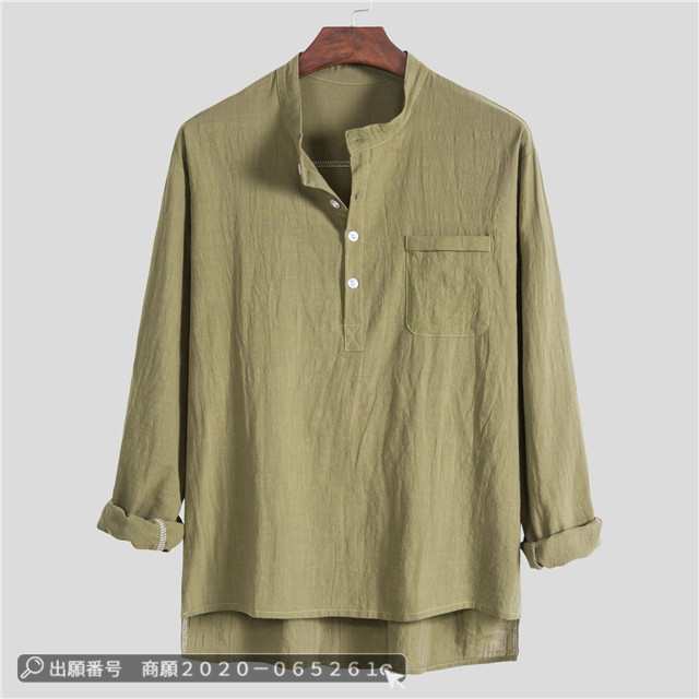 最安挑戦 春新作 送料無料 新作 トップス メンズ 綿麻リネンシャツ ワイシャツ 長袖シャツ スリム おしゃれ 長袖トップス 胸ポケット 開襟 カジュアルシャツ 大きいサイズ 爽やか サマー 222 最安挑戦 春新作 送料無料 新作 トップス メンズ 綿麻リネンシャツ ワイシャツ 長袖シャツ スリム おしゃれ 長袖トップス 胸ポケット 開襟 カジュアルシャツ 大きいサイズ 爽やか サマー 222