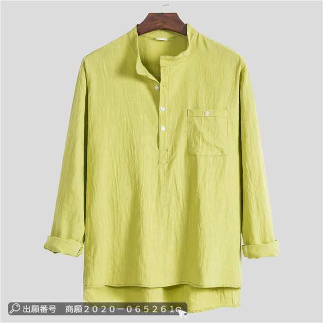 最安挑戦 春新作 送料無料 新作 トップス メンズ 綿麻リネンシャツ ワイシャツ 長袖シャツ スリム おしゃれ 長袖トップス 胸ポケット 開襟 カジュアルシャツ 大きいサイズ 爽やか サマー 222 最安挑戦 春新作 送料無料 新作 トップス メンズ 綿麻リネンシャツ ワイシャツ 長袖シャツ スリム おしゃれ 長袖トップス 胸ポケット 開襟 カジュアルシャツ 大きいサイズ 爽やか サマー 222