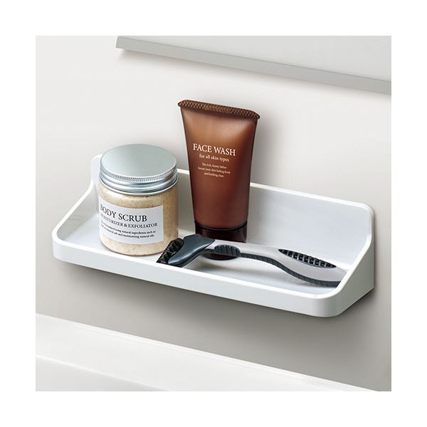 （まとめ） アスベルラックスMG マグネット シェルフトレー 1個 [x2セット]