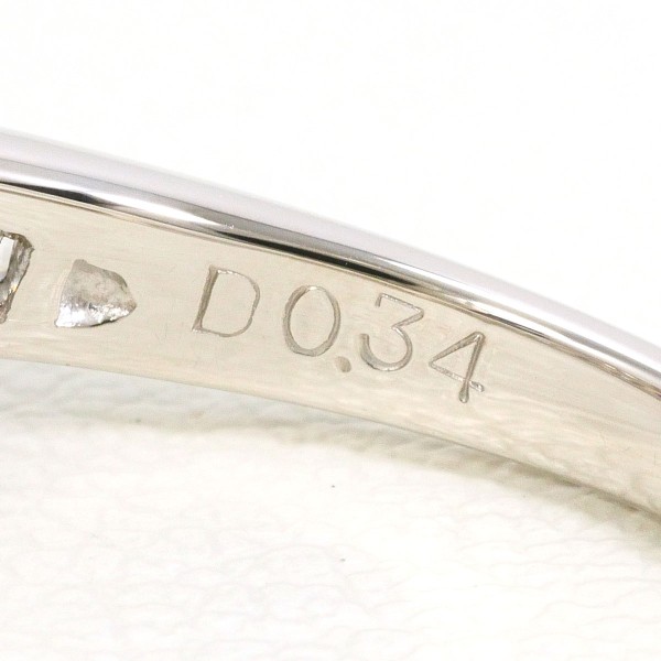 PT900 プラチナ リング 14.5号 ルビー 0.340 ダイヤ 0.34 ジュエリー 中古 PT900 プラチナ リング 14.5号 ルビー 0.340 ダイヤ 0.34 ジュエリー 中古