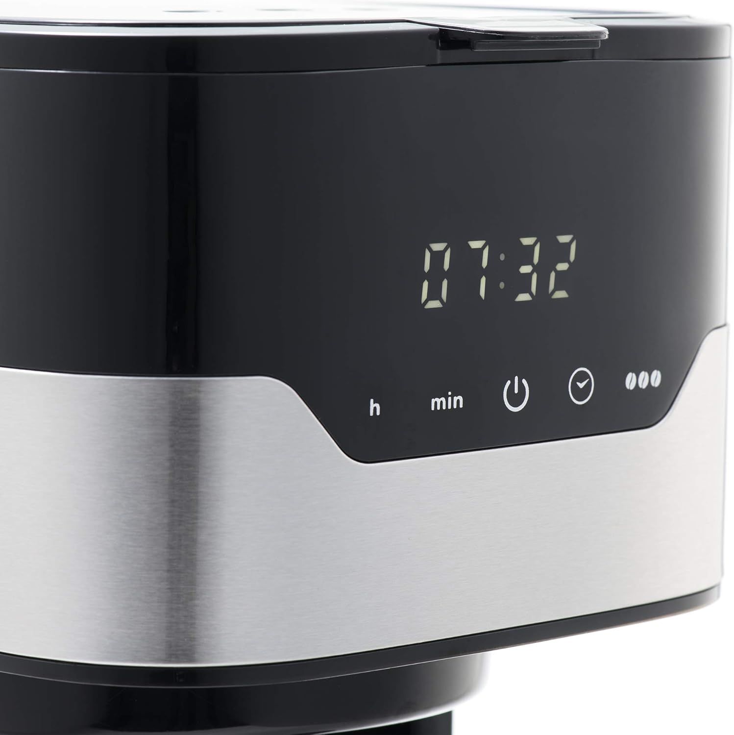 大石アンドアソシエイツ ラッセルホブス コーヒーメーカー 電動 10杯用 ペーパーフィルター不要 タイマー付き タッチパネル ゴールドフィルター コレス グランドリップ 7651JP