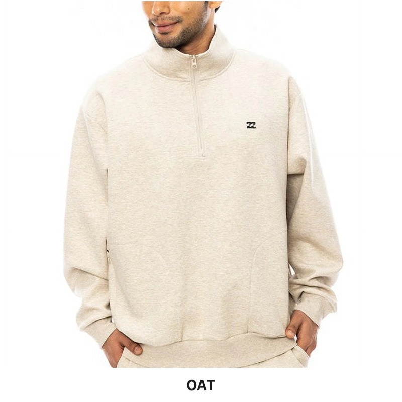 ビラボン スウェット ハーフジップ BILLABONG メンズ WAVE LAYER HALF ZIP スウェット BE012-016 長袖トップス ビラボン スウェット ハーフジップ BILLABONG メンズ WAVE LAYER HALF ZIP スウェット BE012-016 長袖トップス