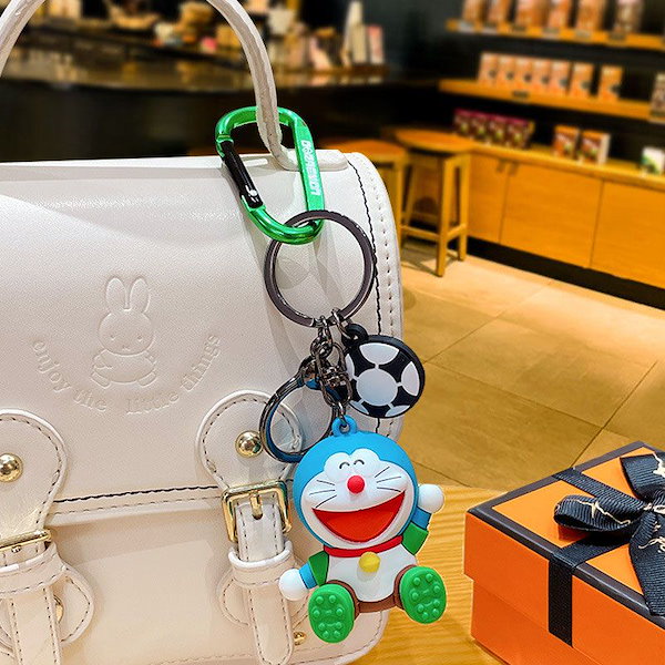 【未開封あり】ドラえもん　キーホルダー　マスコット　12個セット　アニメ Qoo10] 超人気アニメドラえもん運動の達人のキーホ